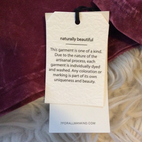 NWT 7FAM Puff-Shoulder Tie Dye Top - Picture 5 of 9